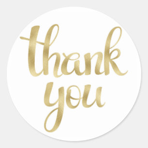 Thank you stickers