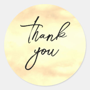 Thank you stickers
