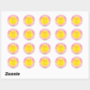 Thank you- stickers  "muchas gracias" (Spanish)
