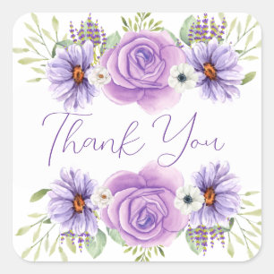 Thank you stickers or envelope seals