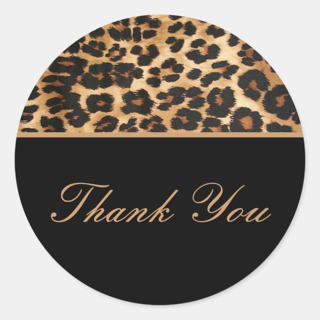 Thank You Stickers Safari (Front)