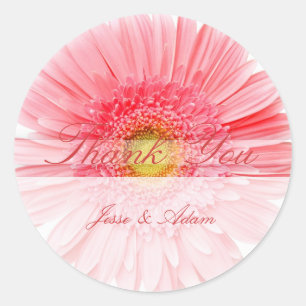 Thank You stickers, Save the Date Classic Round Sticker