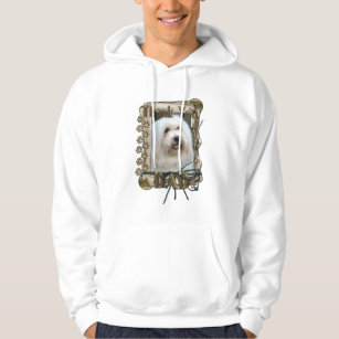 Thank You - Stone Paws - Coton de Tulear - Dad Hoodie