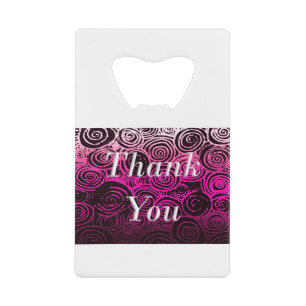 Thank You Swirls Pink