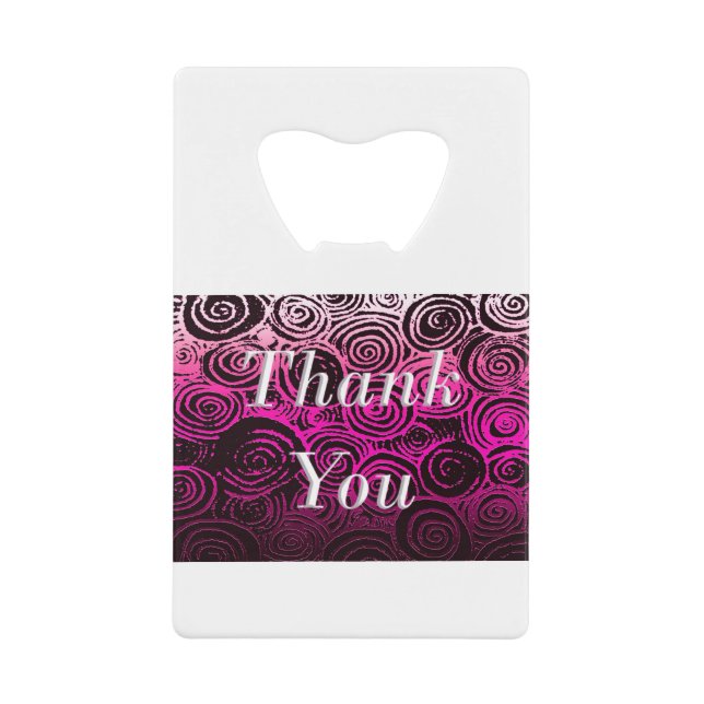 Thank You Swirls Pink (Front)