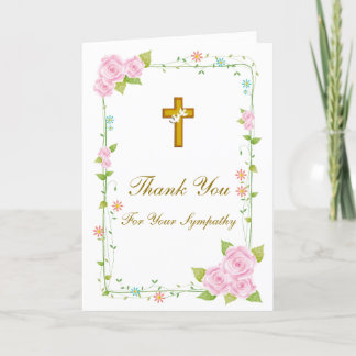 Thank You Sympathy Card