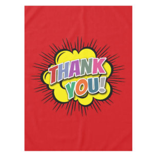 Thank You Tablecloth