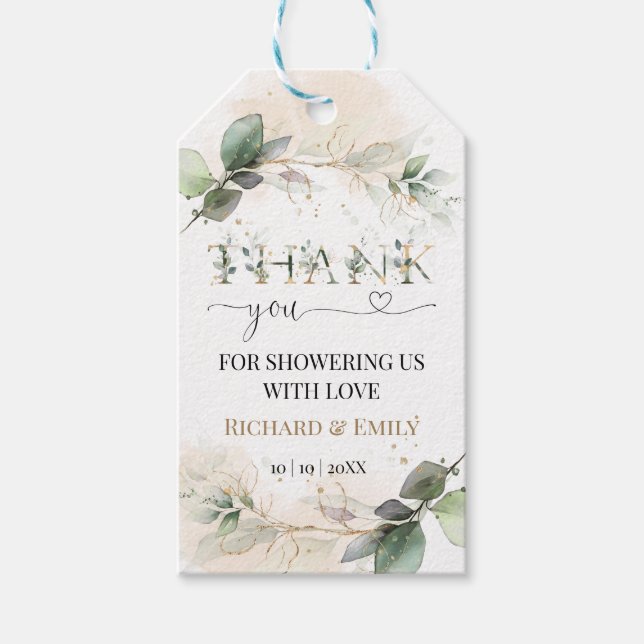 Thank you Tag (Front)