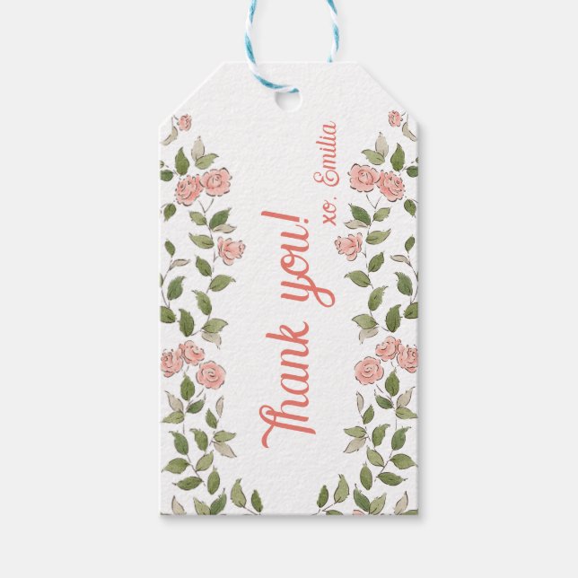 Thank you Tag Princess Swan (Front)