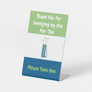 Thank You Take One Pedestal Sign