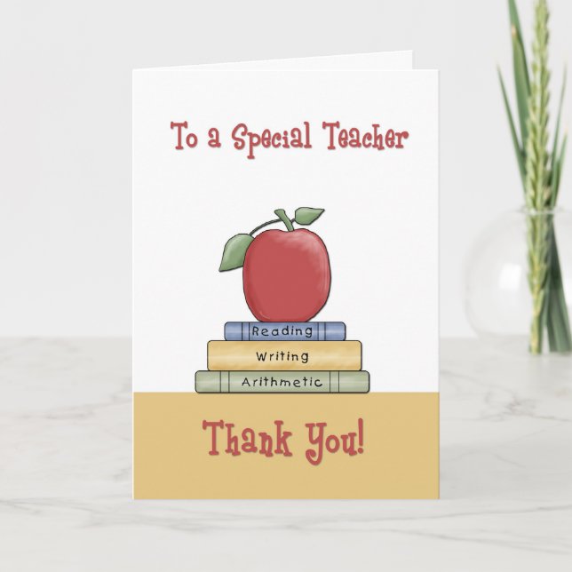 Thank You Teacher (Front)
