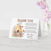 thank you teacher Appreciation honey bee poem