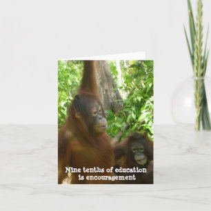 Thank You, Teacher:  Encouragement You Card