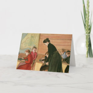 Thank You, Teacher. Fine Art Card