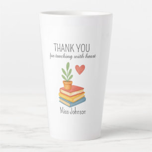 Thank You Teacher – Heartfelt Appreciation Gift Latte Mug