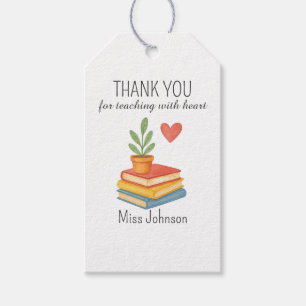 Thank You Teacher – Heartfelt Appreciation Gift Tags