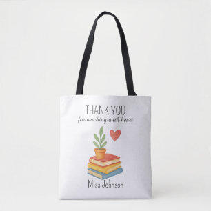 Thank You Teacher – Heartfelt Appreciation Gift Tote Bag