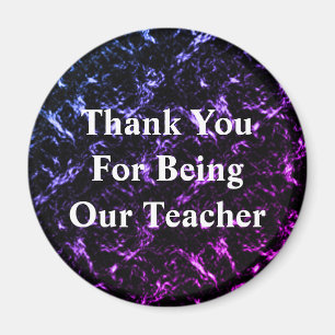 Thank You Teacher Inexpensive Class Appreciation Magnet