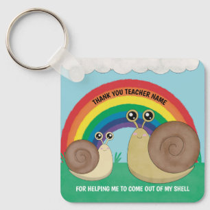 Thank You Teacher Key Ring