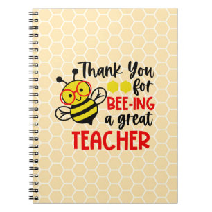 Thank You Teacher Notebook