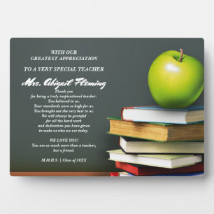 Thank You, Teacher. Personalised Gift  Plaques