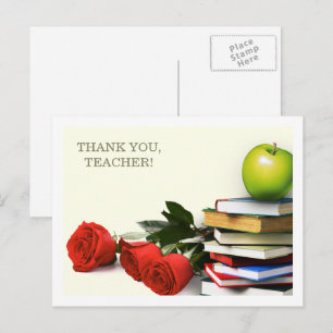 Thank You Teacher Postcards