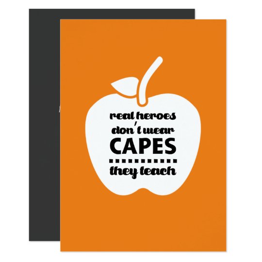 Thank You, Teacher. Teaching Quote | Apple Cards