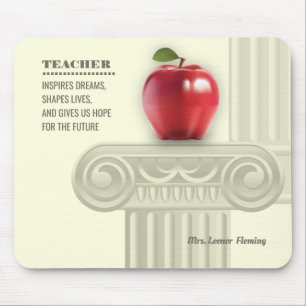 Thank You, Teacher. Teaching Quote Gift Mouse Mat