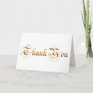 Thank you.text. you card