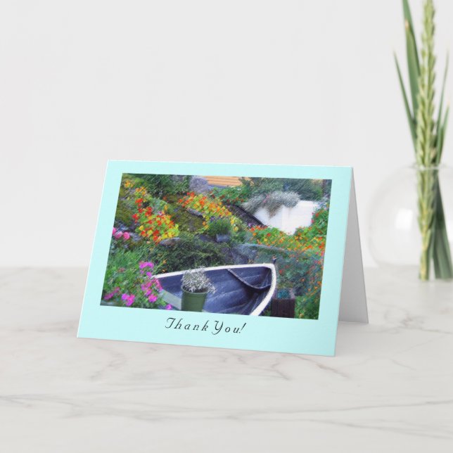 "Thank You!" Thank You Card (Front)