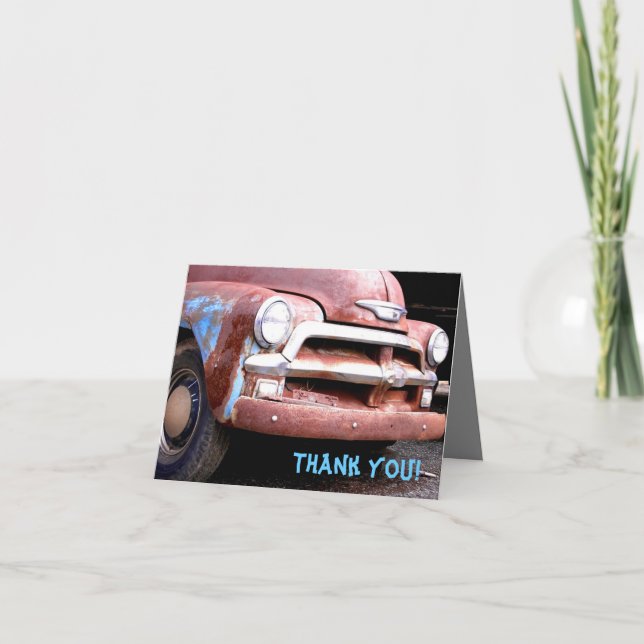 Thank you! thank you card (Front)