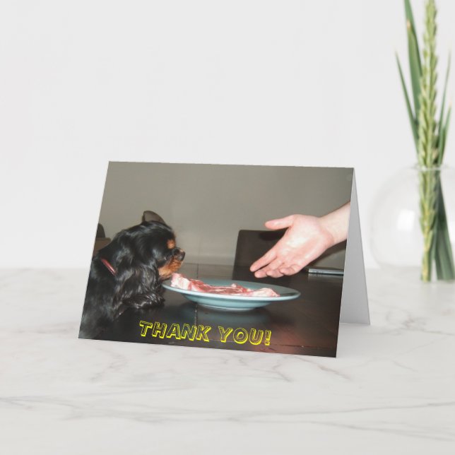 THANK YOU! THANK YOU CARD (Front)