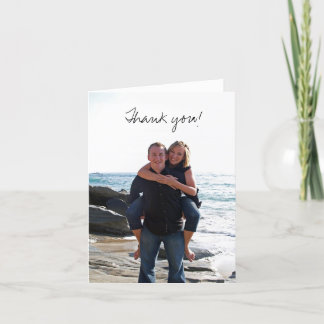 Thank you! thank you card