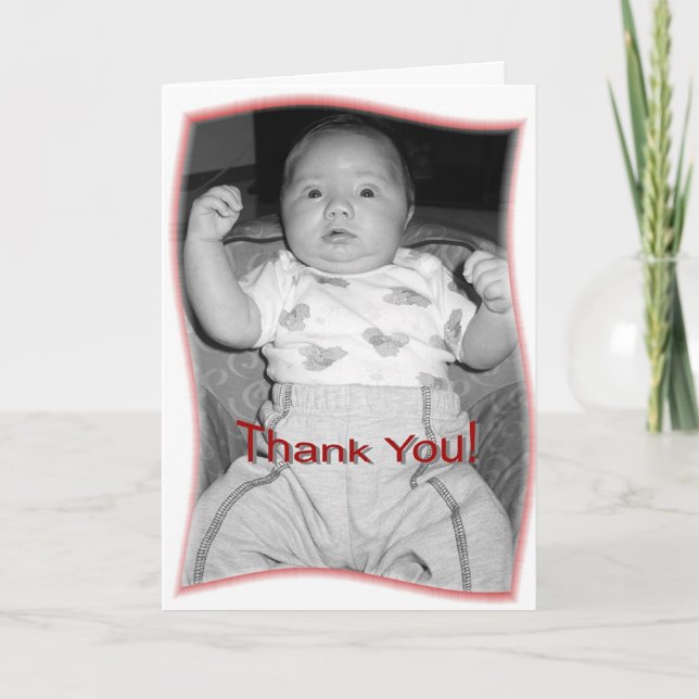 Thank You!  Thank You Card (Front)
