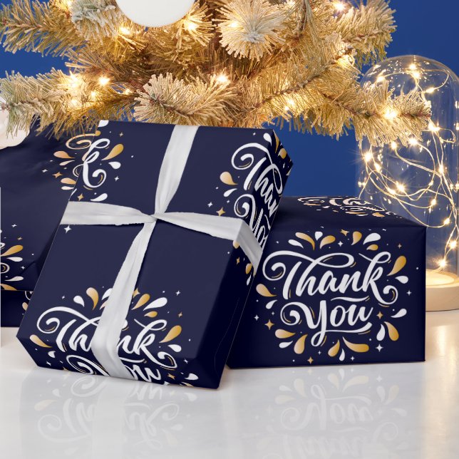 Thank You, Thanks, Text Art , Wrapping Paper (Holidays)