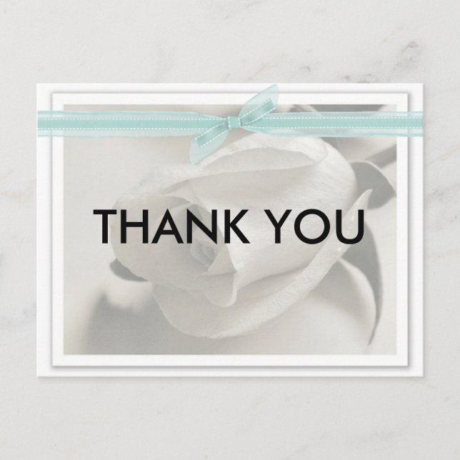 Thank you Tiffany Postcard (Front)