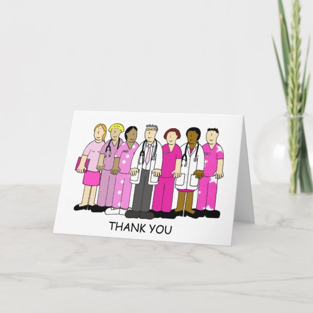 Thank you to Breast Cancer Medical Team (Front)