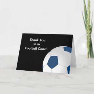 Thank You to my Soccer & Football Coach