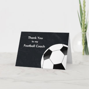 Thank You to my Soccer & Football Coach