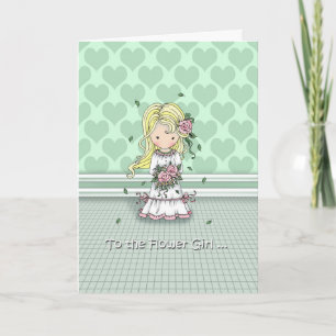 Thank You to the Flower Girl Card