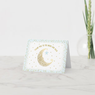 Thank You to the Moon and Back Twinkle Little Star Card