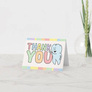 "Thank You" Tooth Card