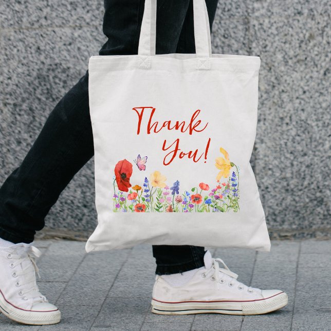 Thank you tote floral appreciation bag teacher (Creator Uploaded)