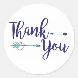 Thank You Tribal Sticker