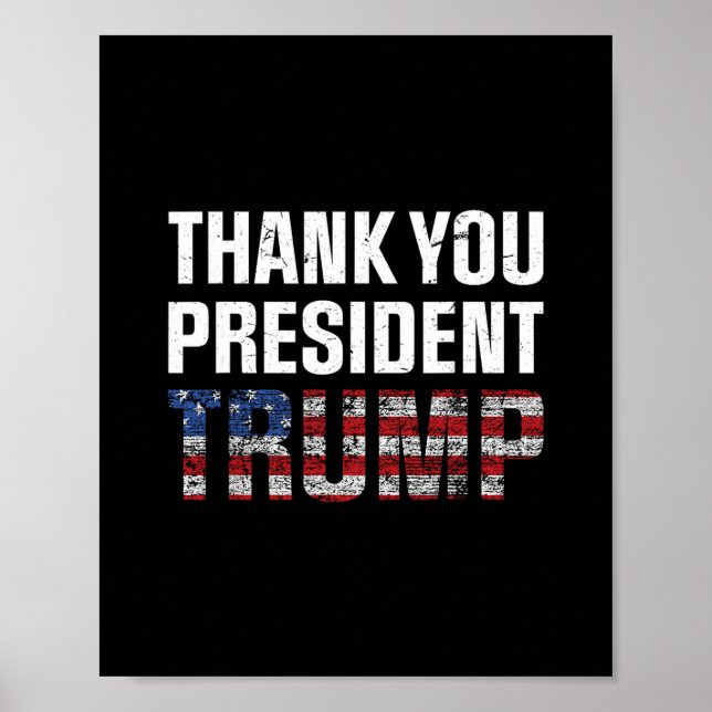Thank You Trump 2  Poster (Front)