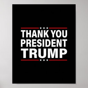 Thank You Trump  Poster