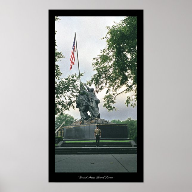 Thank You U.S. Armed Forces Poster (Front)