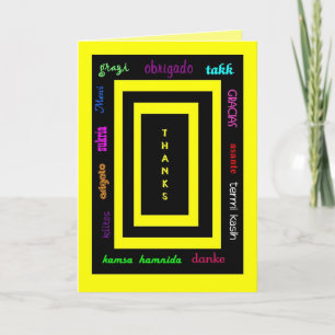 Thank You (UCB) - Many Thanks Card