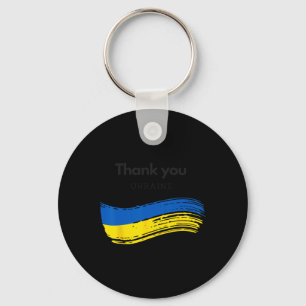 Thank You Ukraine Key Ring