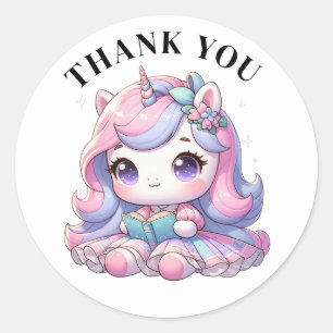 Thank you Unicorn Stickers